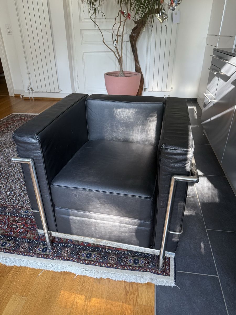 Sessel: LC2 Replica Corbusier – Gebraucht aus basel von yuri.H