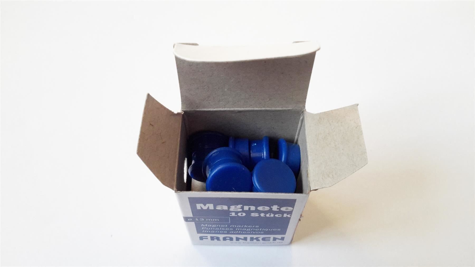 Calamite: Magnete 10 Stück, 13 mm, blau – Nuovo e nell'imballaggio originale da St. Gallen venduto da cointec 6