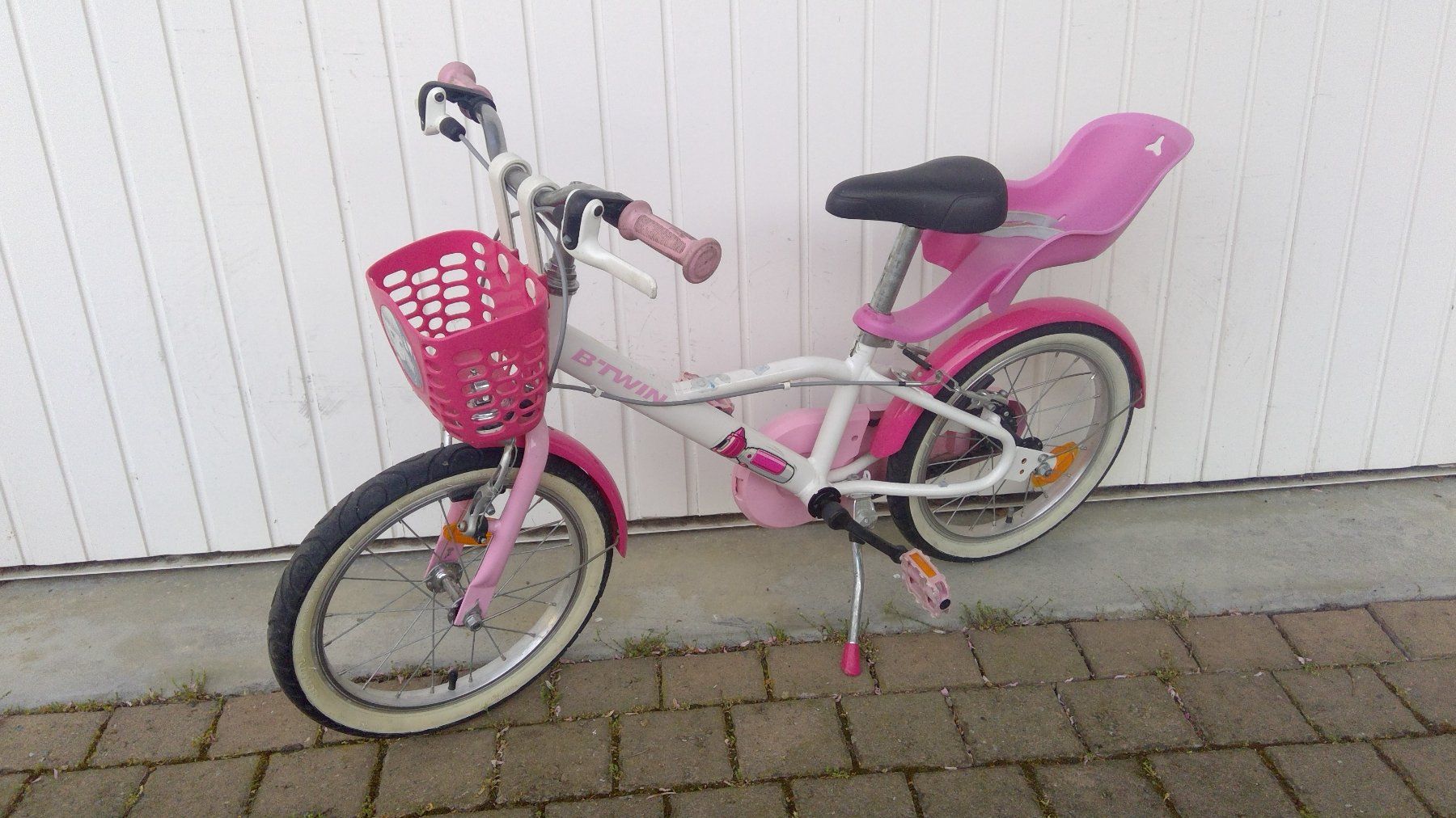 Jugendbike B TWIN Docto Girl 500 - 16 Zoll - 6 bis 8 Jahre (Gebraucht ...
