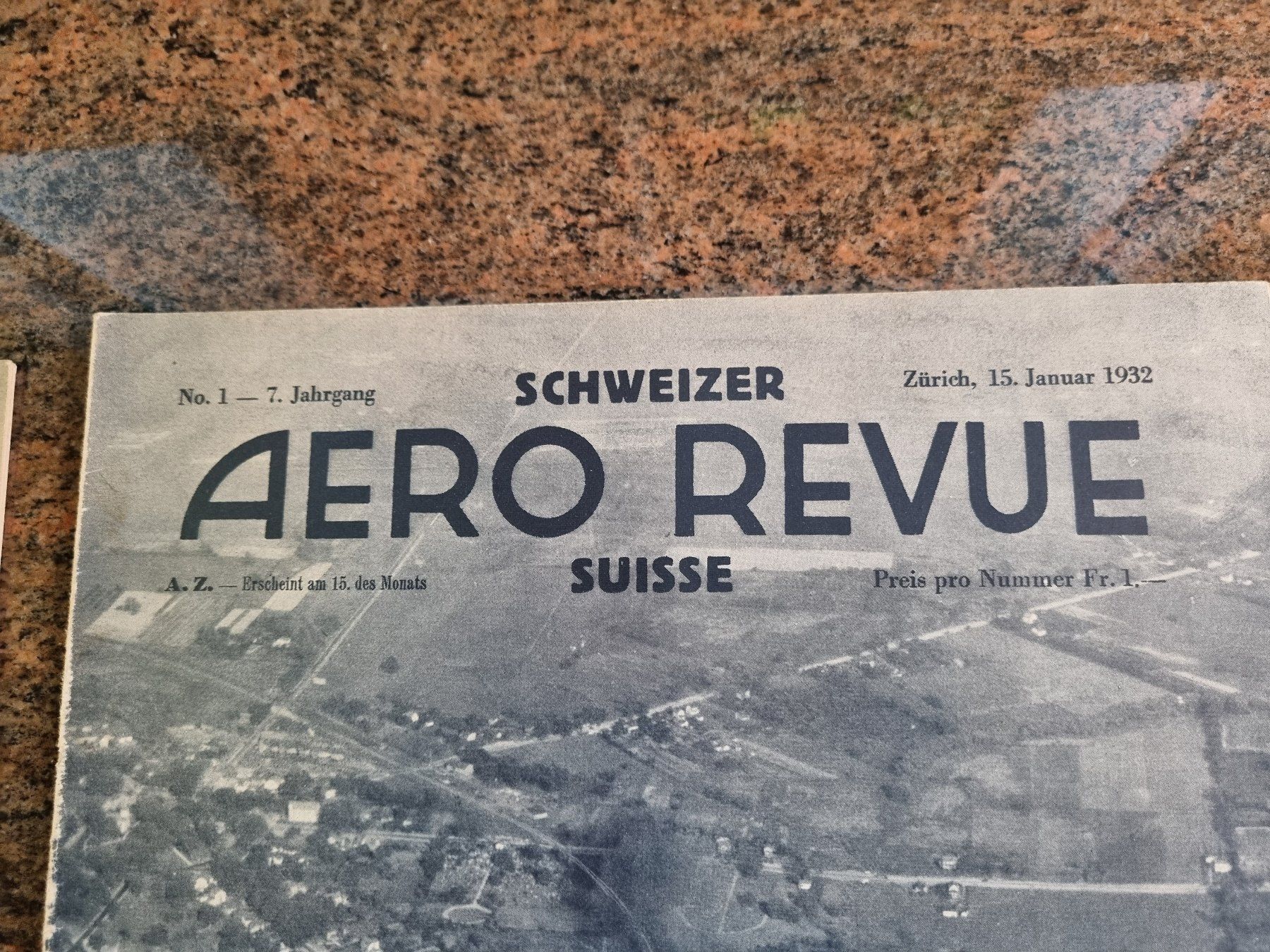 Riviste & Magazine: Schweizer Aero Revue Suisse 3x Hefte Luftschiff Zeppelin ... – Usato da Trachslau venduto da bastet06 8