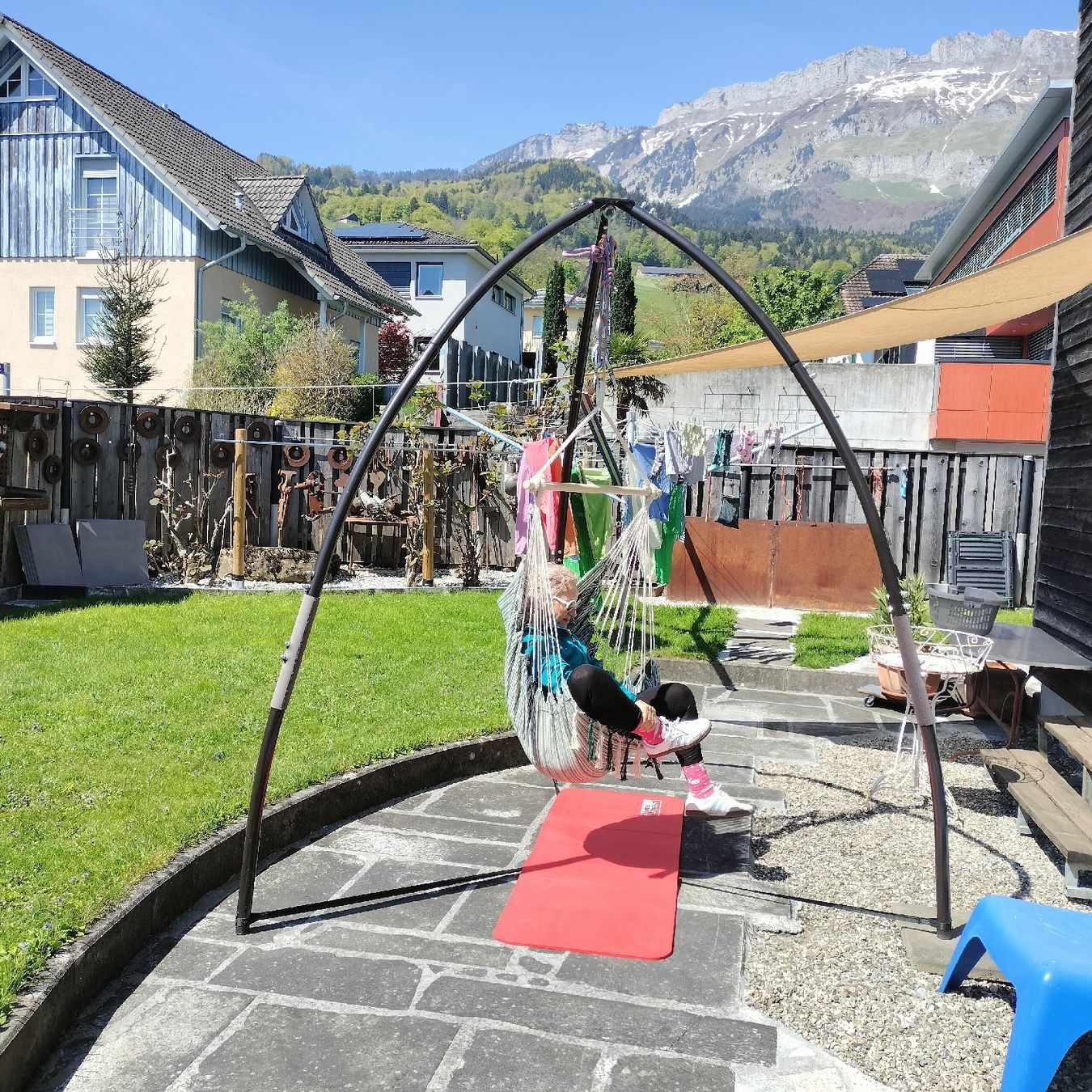Poltrone pensili da giardino: Treepod Ständer – Nuovo (secondo la descrizione) da Gams venduto da Michi58