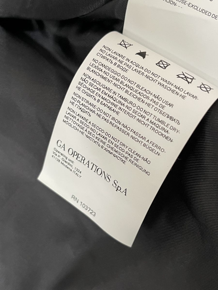 Armani Vestes: Armani Jeans Biker Leather Jacket – D'occasion à Zürich par drooppee 4