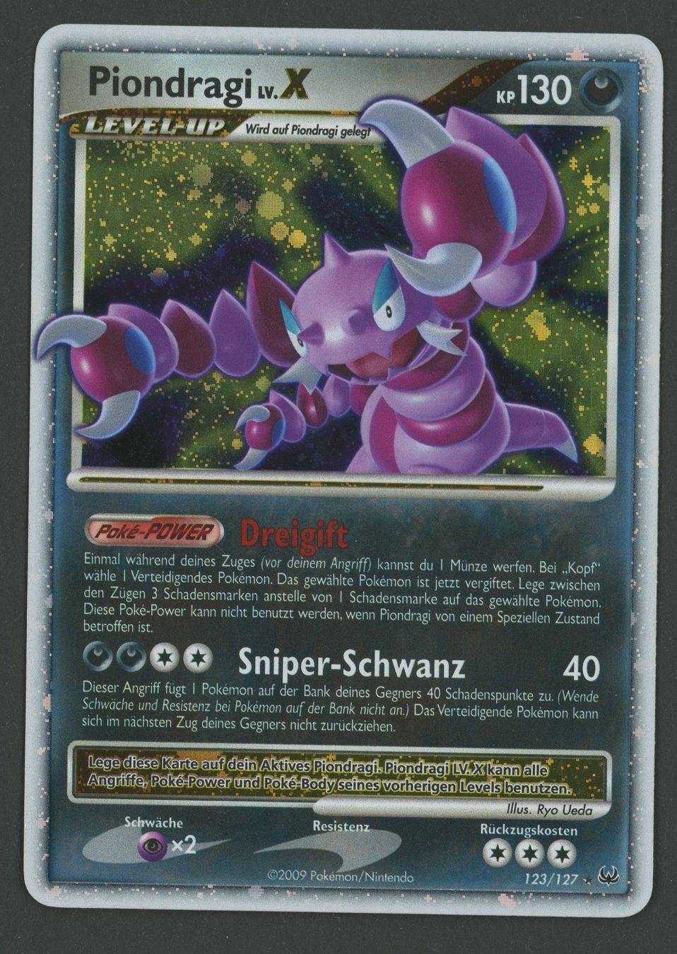 Pokémon Carte collezionabili: Piondragi Lv.X 123/127 DE ab 1.- – Usato da Rupperswil venduto da gengarbasar