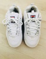 Weisse FILA DISRUPTOR Sneaker Gr.37