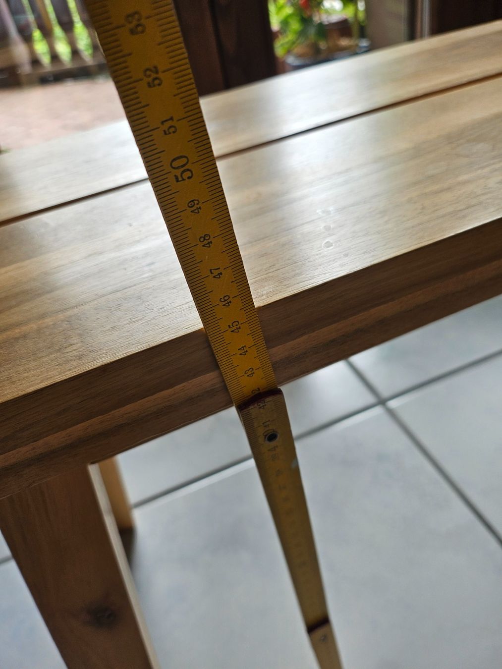 Ikea Panchine: Holzbank IKEA SKOGSTA Akazie – Usato da Flüelen venduto da fabiablip 3