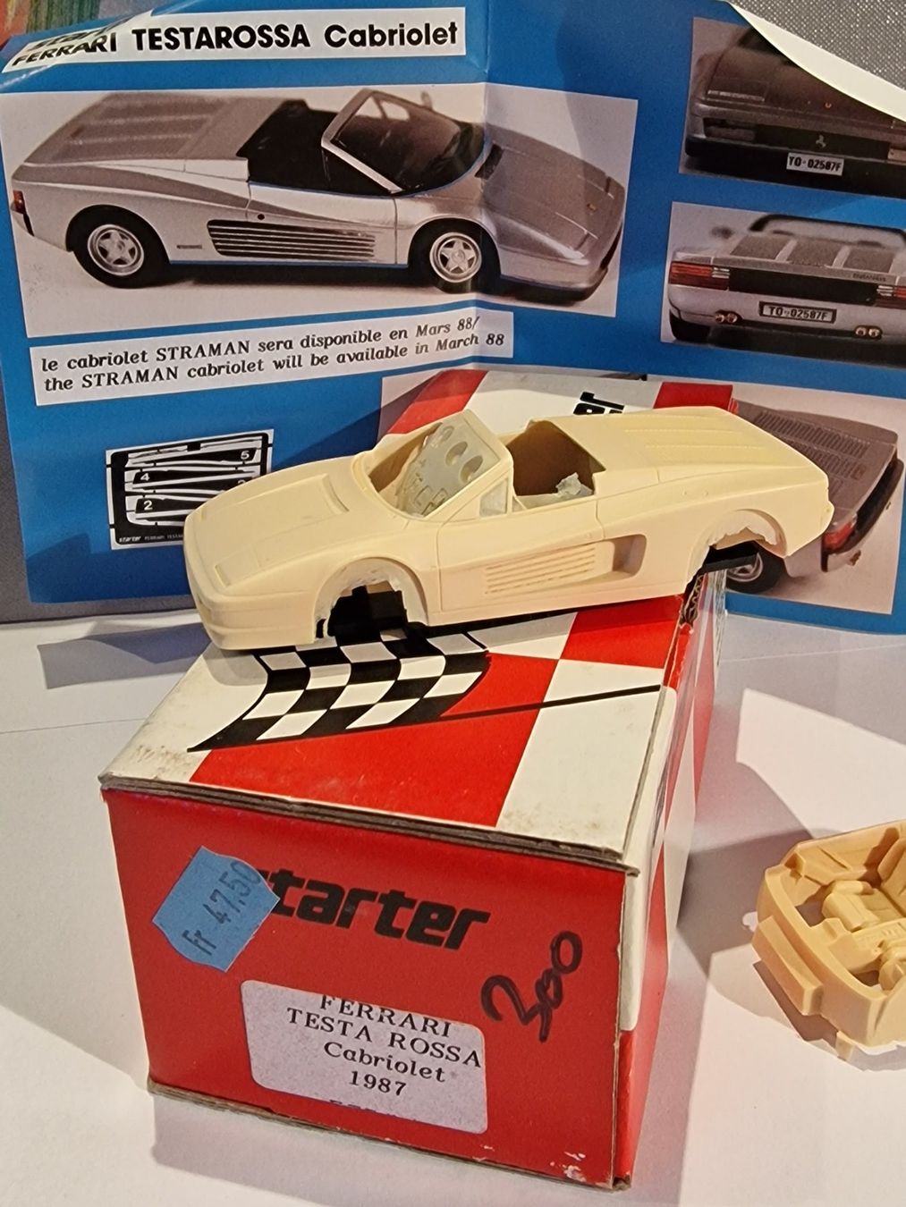 Ferrari Modellini d'auto: 3 Ferrari  Testarossa kit 1,43 rare – Usato da Lodrino venduto da gtv79 3
