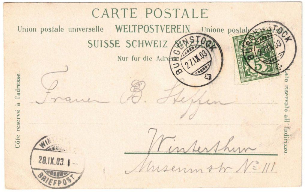 Cartoline postali: Bürgenstock - Standseilbahn – Usato da Binningen venduto da Mountainrider 1