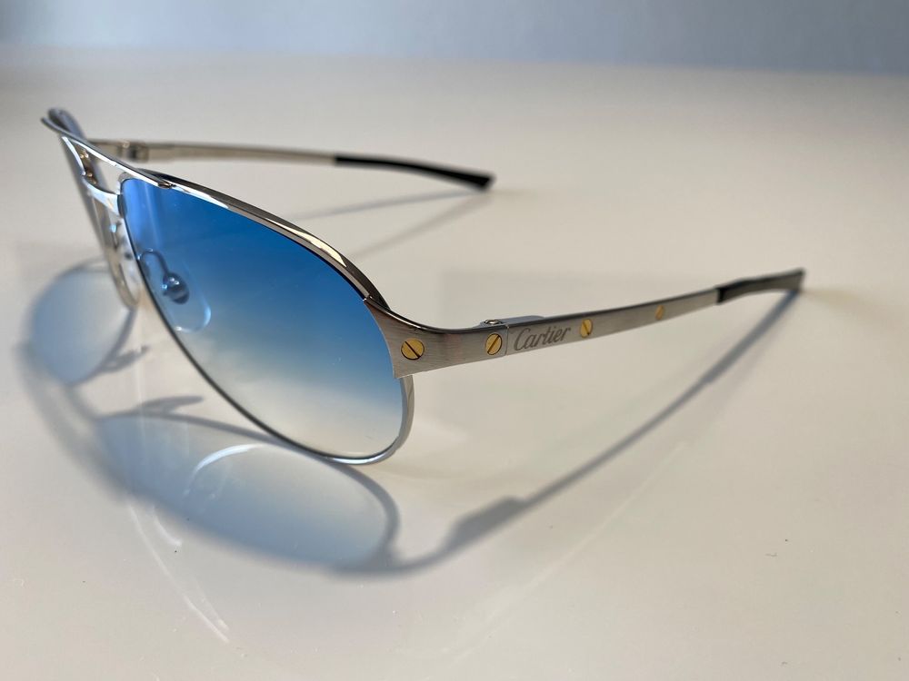 Lunettes Cartier Santos Dumont Aviateur Taille Large Kaufen auf