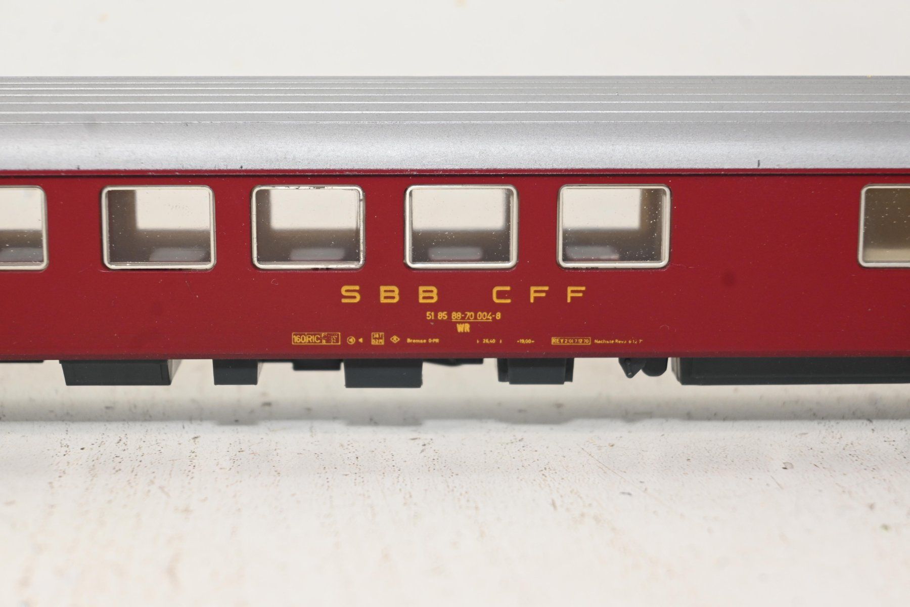 Liliput Modellini di ferrovie: SBB CFF Restaurant Wagen H0/DC Liliput – Usato da Laupen ZH venduto da Zmoewe 4