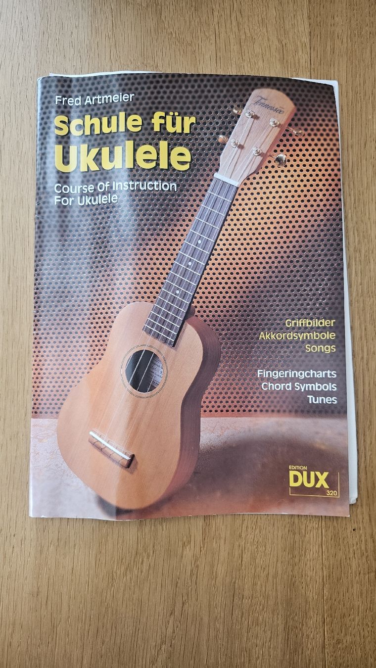 Strumenti musicali: Sopran Ukulele mit Tasche und Lehrbuch – Nuovo (secondo la descrizione) da Adliswil venduto da jul_rqj5 1