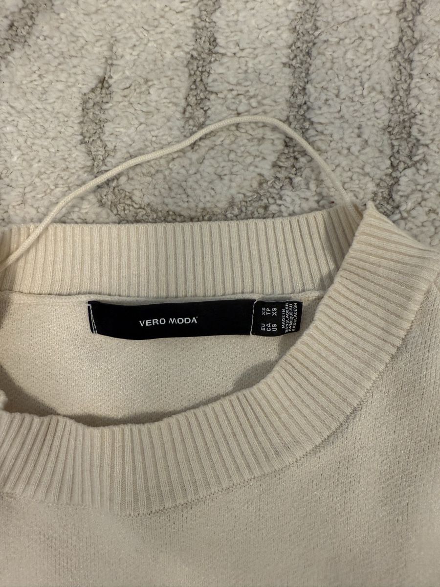 Maglioni & Felpe: Vero Moda Strickpullover, creme/schwarz, Gr. XS, Top! – Usato da Hägendorf venduto da Mocca72 1