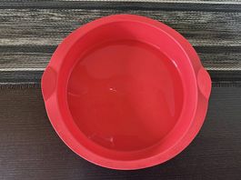 TUPPERWARE - SILIKON - TORTENFORM - D: 25 cm / H: 5 cm