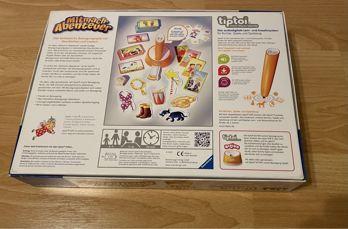 Ravensburger Giochi: Tiptoi spiel : Mitmachen Abenteuer – Usato da Chur venduto da Tsambiko 1