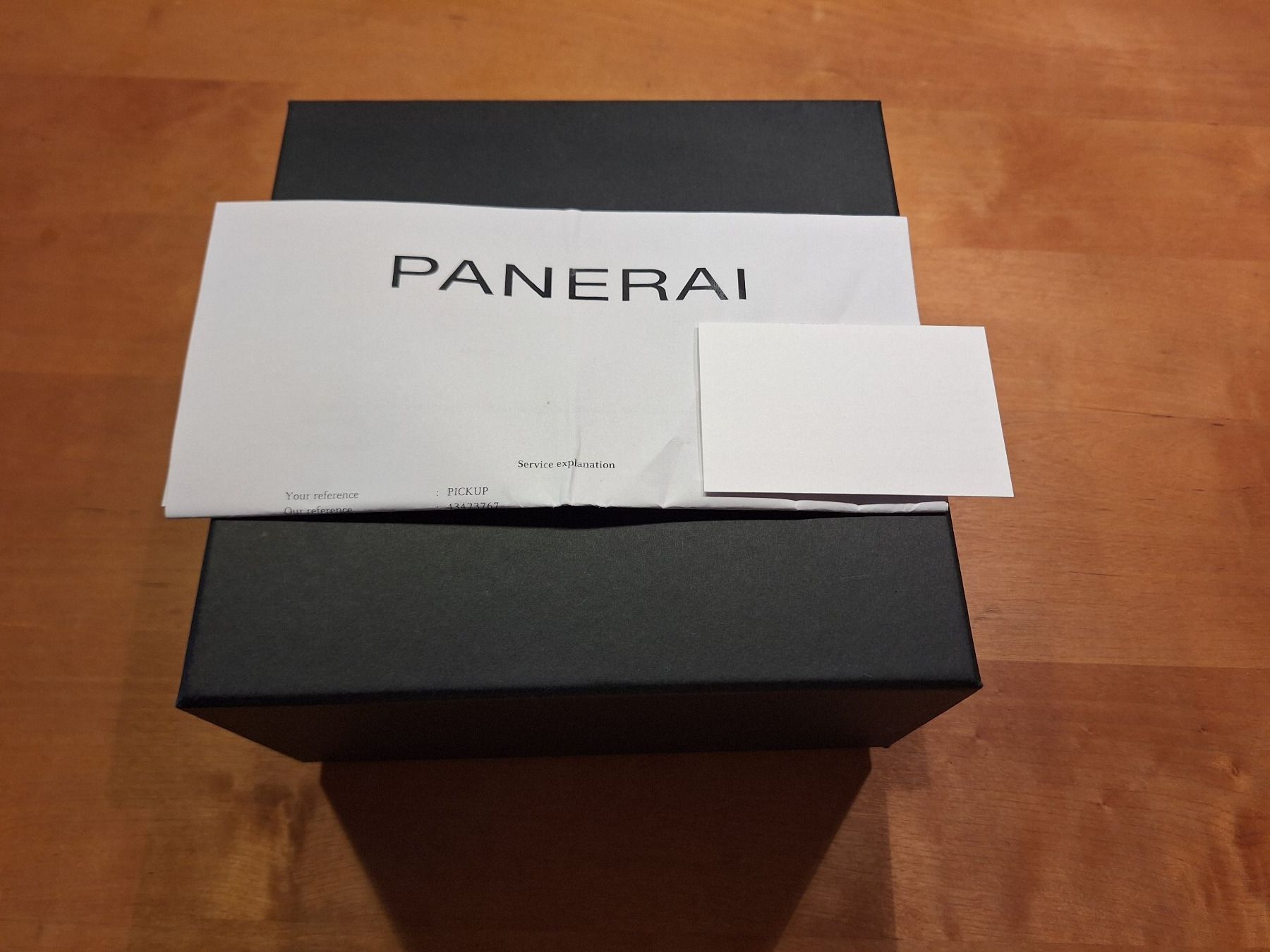 Panerai Orologi: Panerai Luminor Base Logo with box & maintenance up-to-date – Usato da Neuchâtel venduto da ger_h9s8 2