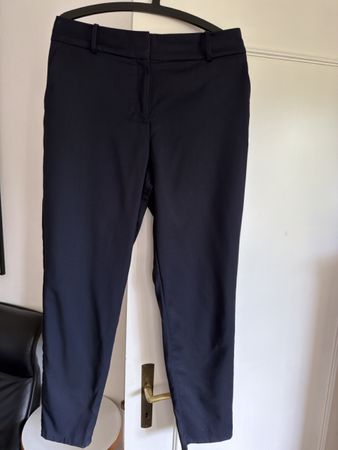 Sezane pantalon marine Gustavo