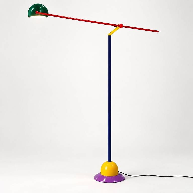 Lampade: Bunte Designer-Stehlampe LACRI – Usato da mühlau venduto da MoonCrypto 2