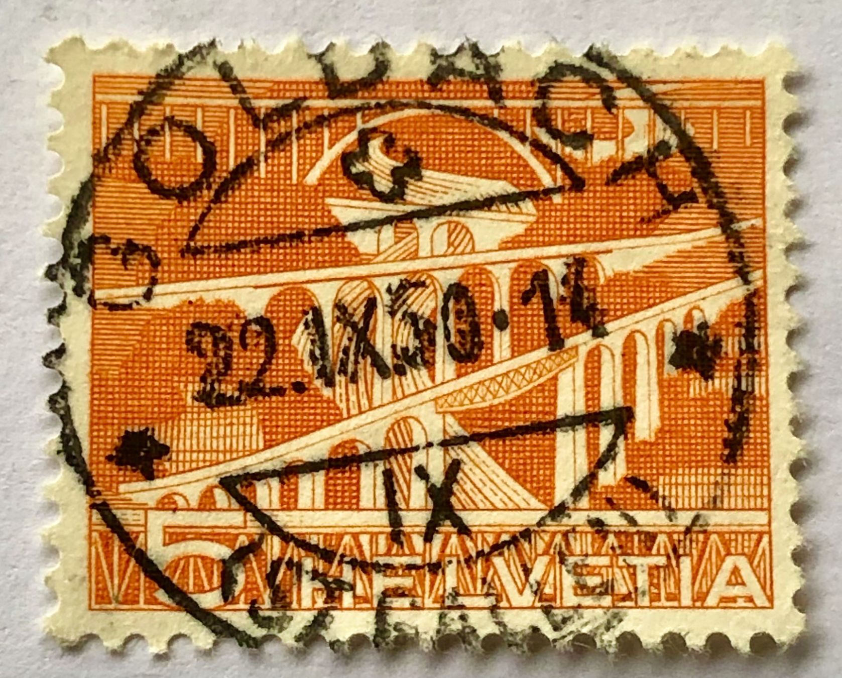 Tutti i francobolli: Nr.298 mit VollStempel Goldach    – Usato da Aarau venduto da Billa007
