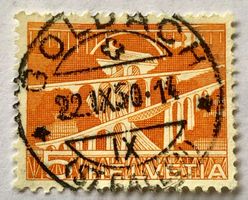 Nr.298 mit VollStempel Goldach   
