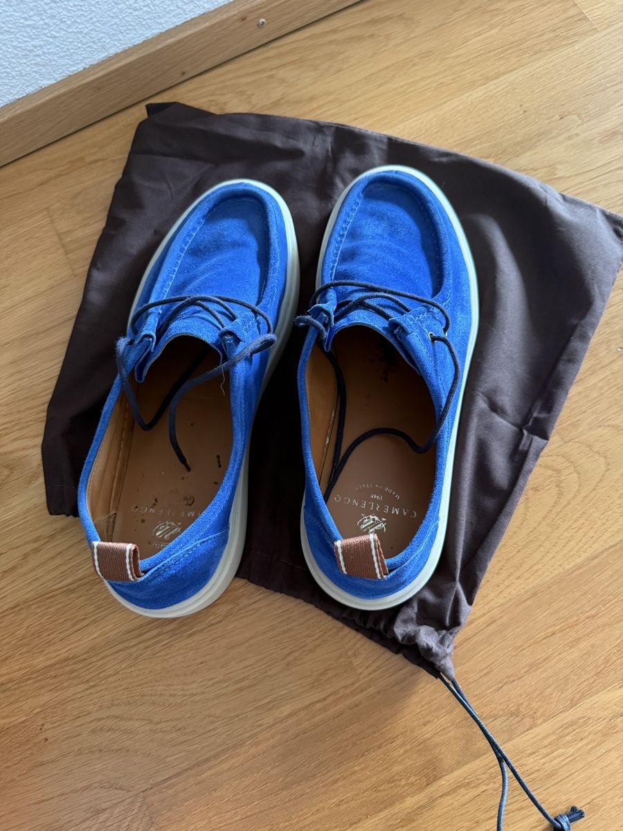 Scarpe da uomo: Camerlengo Schuhe blau – Usato da Recherswil venduto da Noname1 3