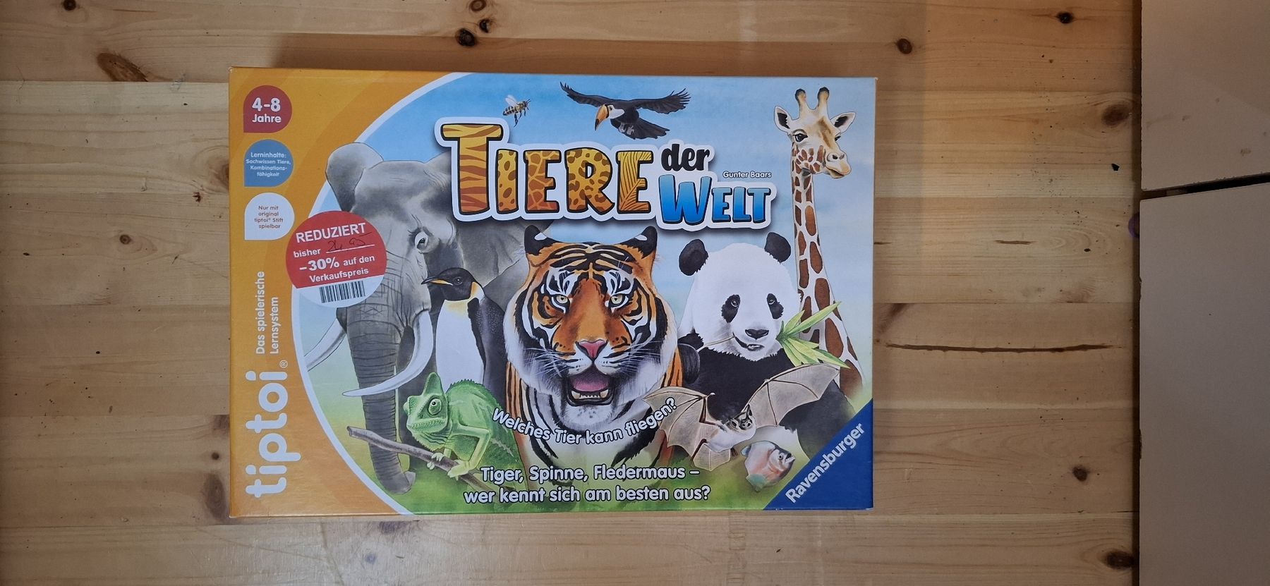 Ravensburger Giochi: Tiptoi "Tiere der Welt", NEU OVP! – Nuovo e nell'imballaggio originale da Niederstocken venduto da Cocos_nut