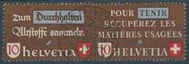 1942 - Altstoffverwertung - Abart - Voll Stempel - Wilen AR