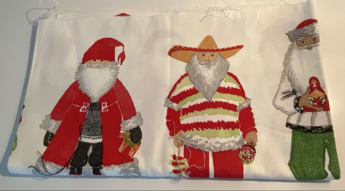 Tessuti: Weihnachtsstoff beige ca. 87x153cm – Nuovo (secondo la descrizione) da Flawil venduto da sonnengeist 1