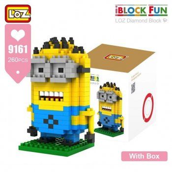 Nanoblock Kit di costruzioni: 9161 Loz - Minion – Nuovo e nell'imballaggio originale da Hochdorf venduto da ruest-online