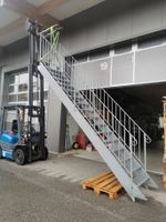 Metalltreppe, Aussentreppe, Industrietreppe, Stahltreppe