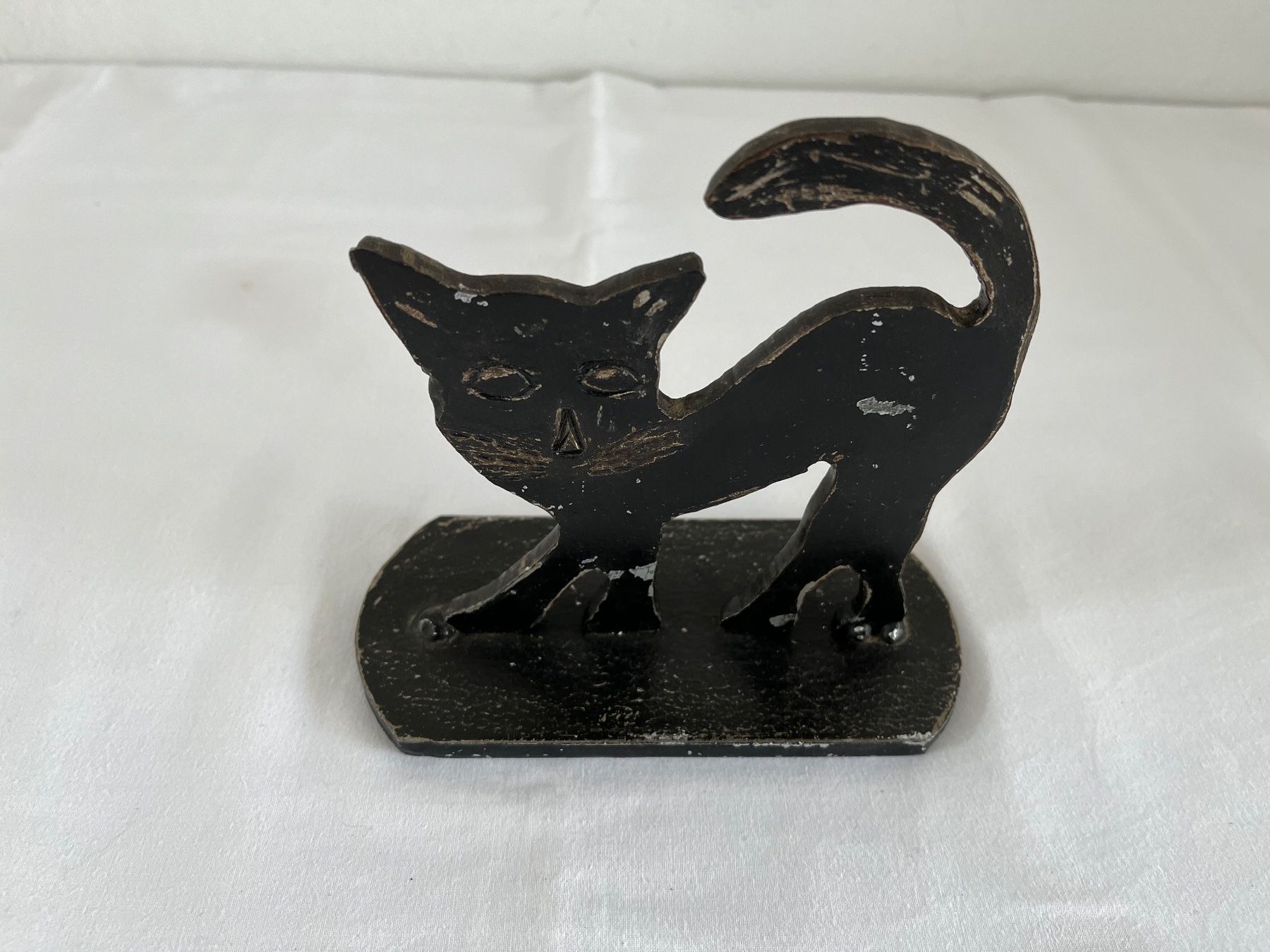 Statuette: Katze aus Metall – Usato da Wetzikon ZH venduto da seli03 4