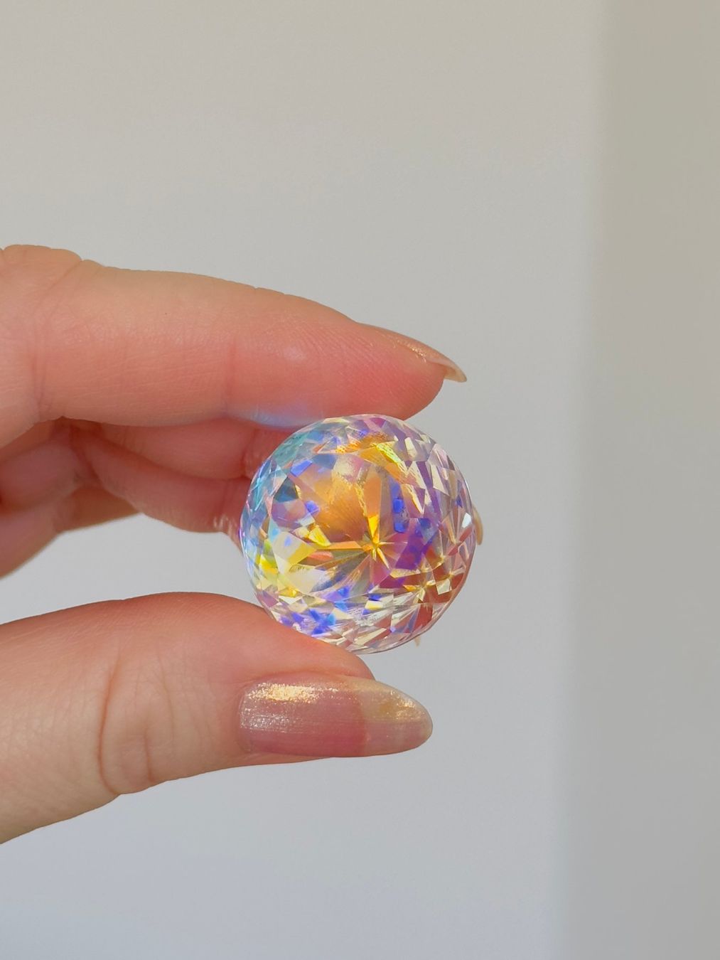 Pietre preziose: 68.80 Ct Mystic Round Cut Loose Gemstone – Nuovo e nell'imballaggio originale da Genève venduto da AWWA 3