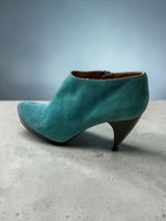 Marc Jacobs Bottines daim bleu électrique Stiefeletten