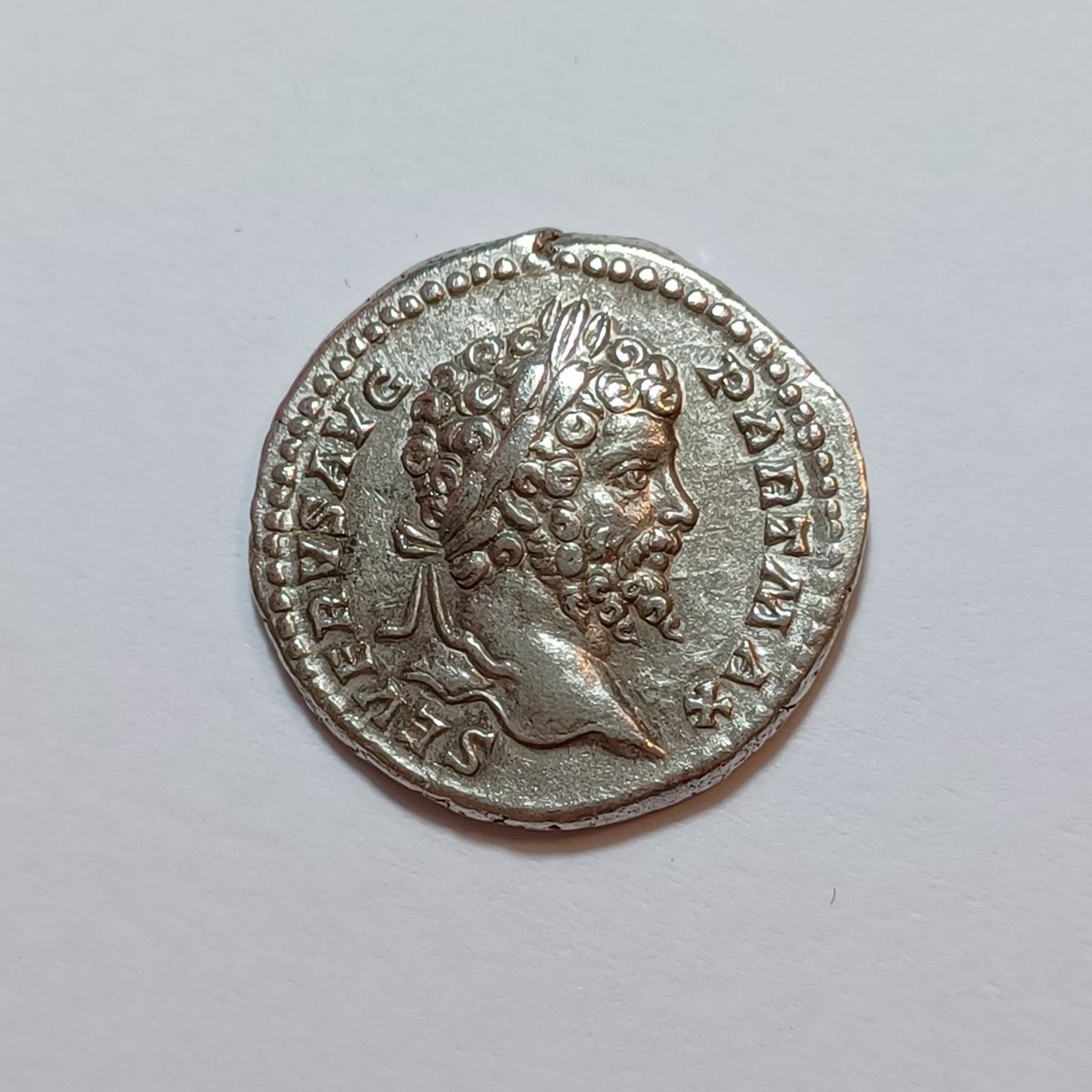 Alle Münzen: Denarius Septimius Severus 193-211 Römisches Reich – Gebraucht aus Pfäffikon ZH von Antike_Muenzen