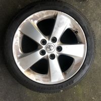 Jante Toyota de 2018 avec pneu hiver 205/55 R16 de fin 2023