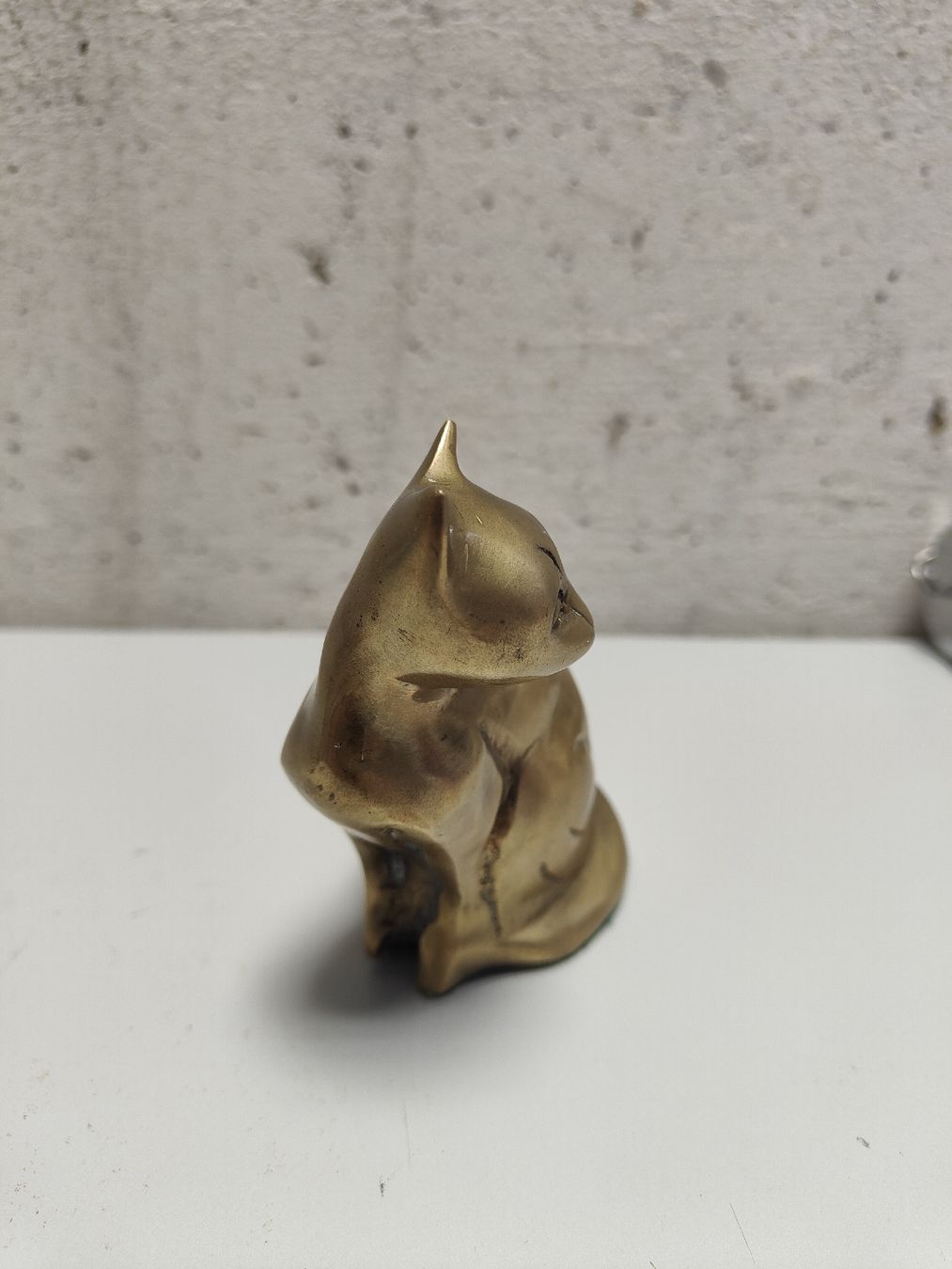 Figuren: Vintage Messing Katze – Gebraucht aus Neuenhof von  2