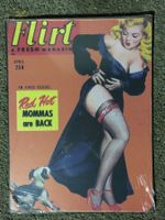 Flirt pin up magazine hund 50s