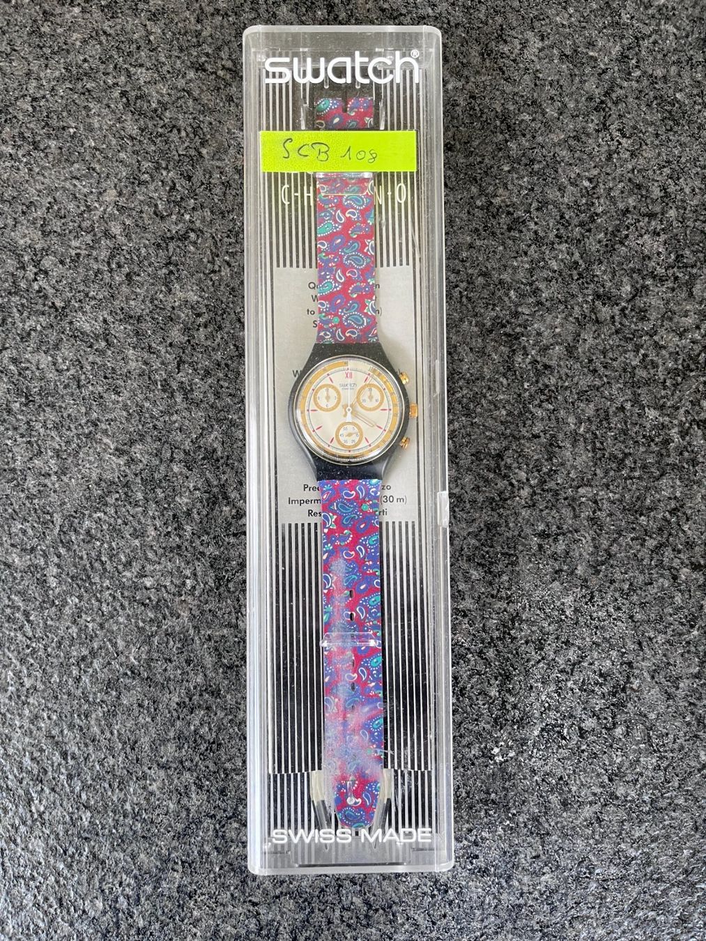 Swatch Uhren: Swatch Chronograph SCB108 – Gebraucht aus Allschwil von Zermatt