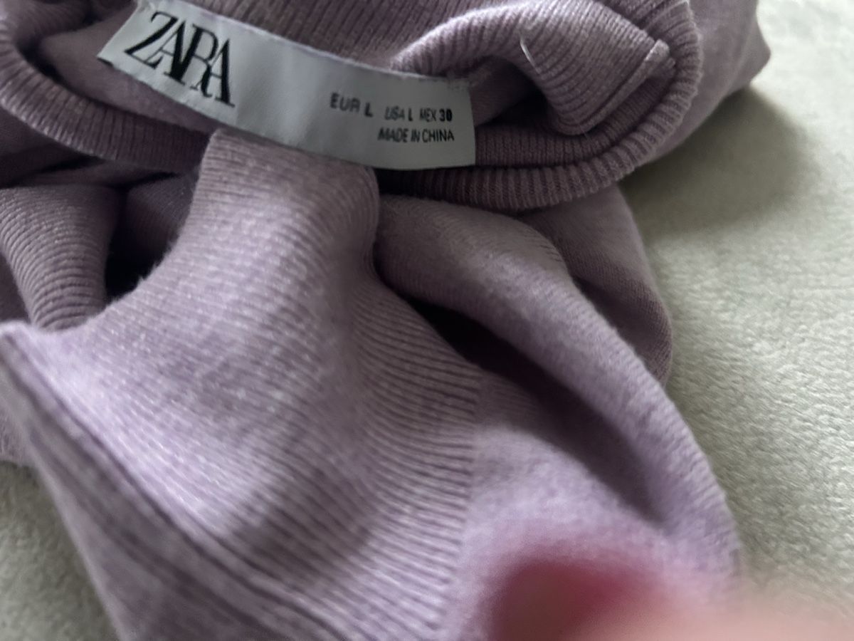 Zara Maglioni & Felpe: Zara Strickpulli Lila, Gr- L Neuwertig! – Usato da Männedorf venduto da Raendy 2