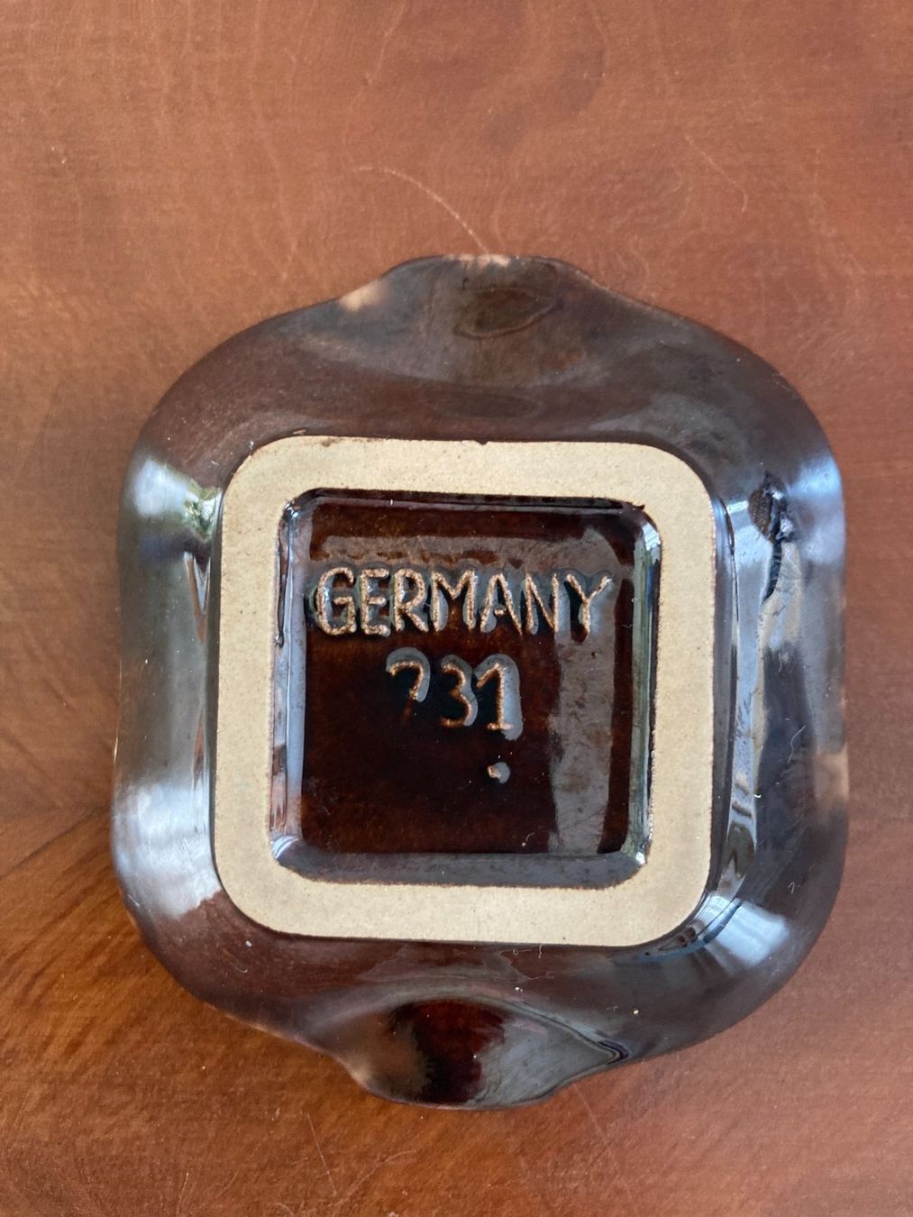 Portacenere: KERAMIK  ASCHENBECHER  GERMANY  FLIESSKERAMIK – Usato da Subingen venduto da ArtBead 5