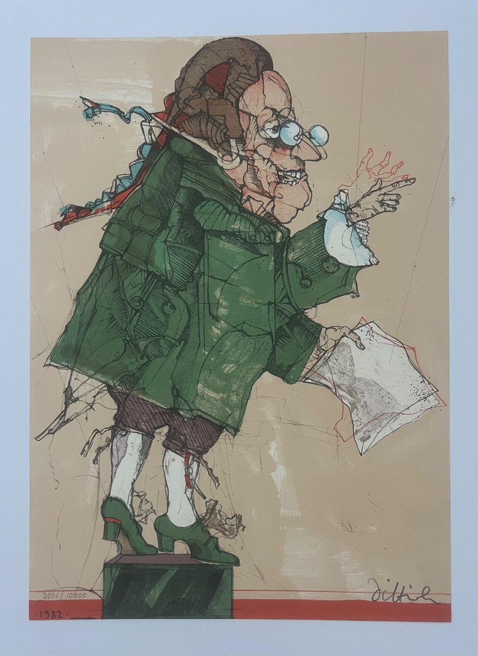 Grafiken & Lithographien: Simon Dittrich, handsigniert und nummeriert – Gebraucht aus Rain von Pic-Ass