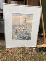 Winterbild von Peter Kindler, Aquarell (36)