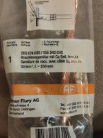 Anschliessgarnitur CU Inox A4 50mm² L = 350mm Neu! (D)