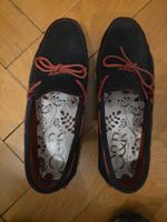 Mocassins homme Ortiz & Reed bleu/rouge taille 43 occasion