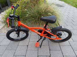 B'Twin 16-Zoll-Kinderfahrrad für Kinder von 4-6 Jahren