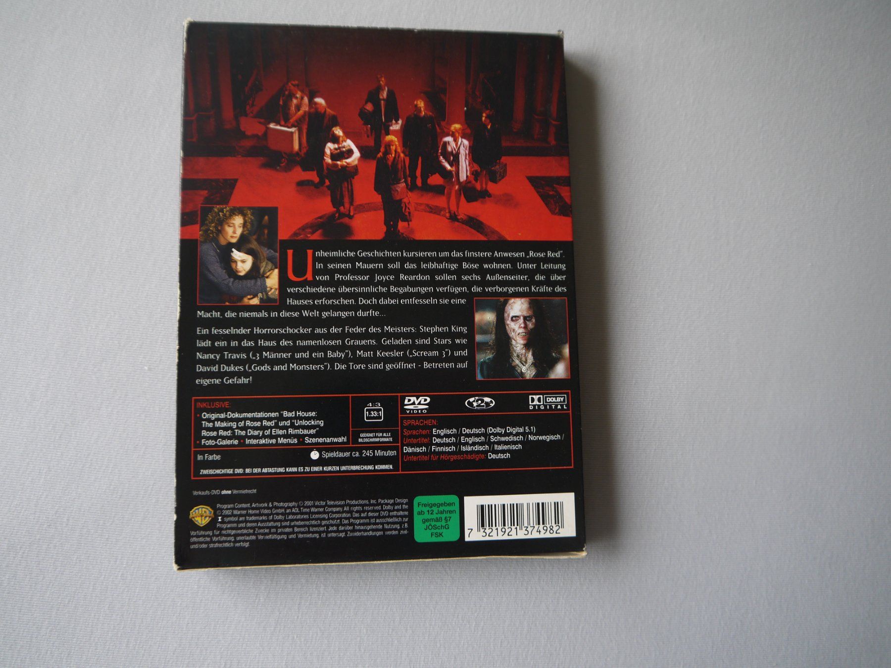Alle DVDs: Stephen King - Haus der Verdammnis – Gebraucht aus Hagendorn von Blaf 1