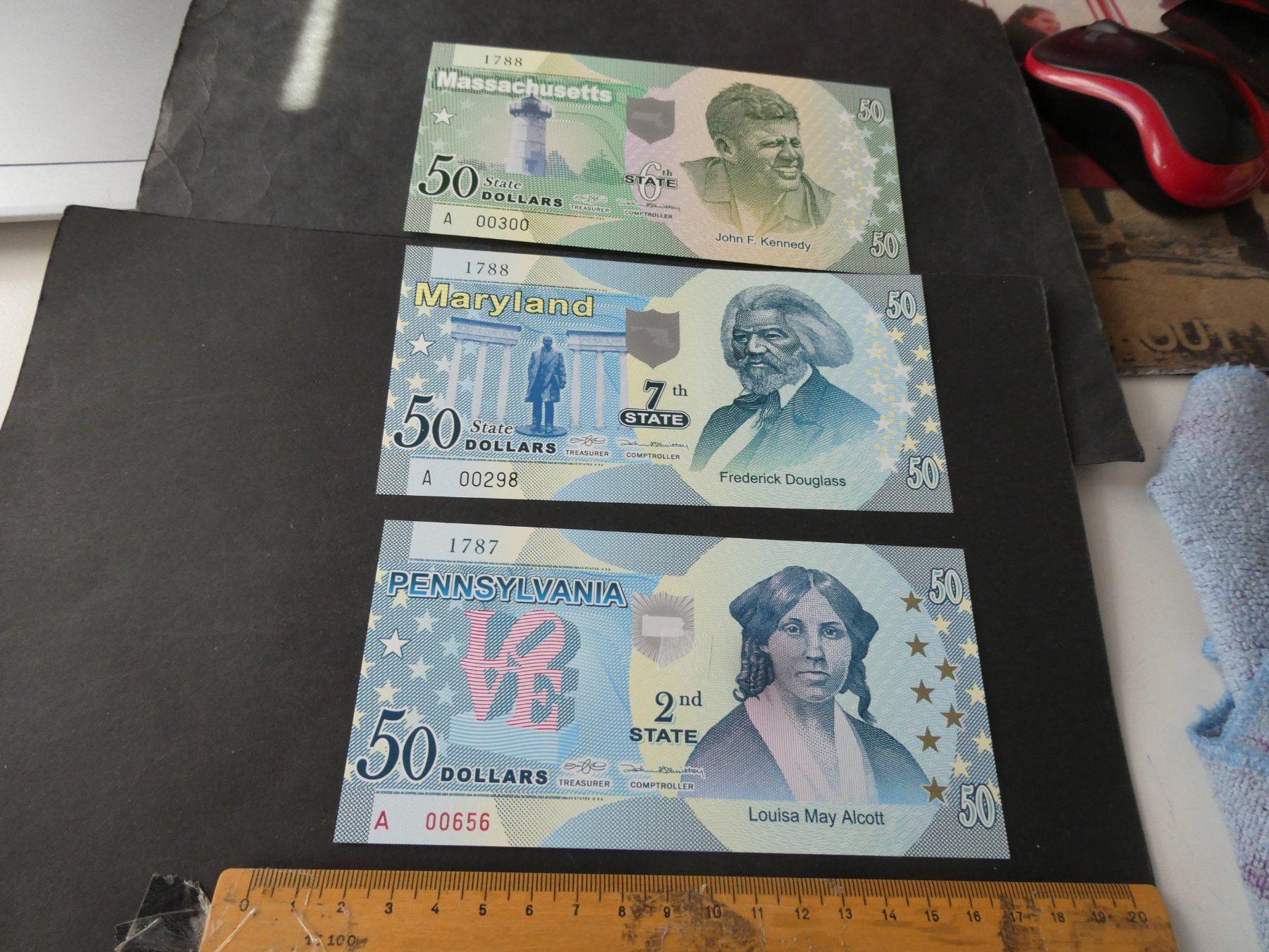 Banconote: USA, State - Dollars, Fantasienoten – Usato da Hinterforst venduto da Rohusri