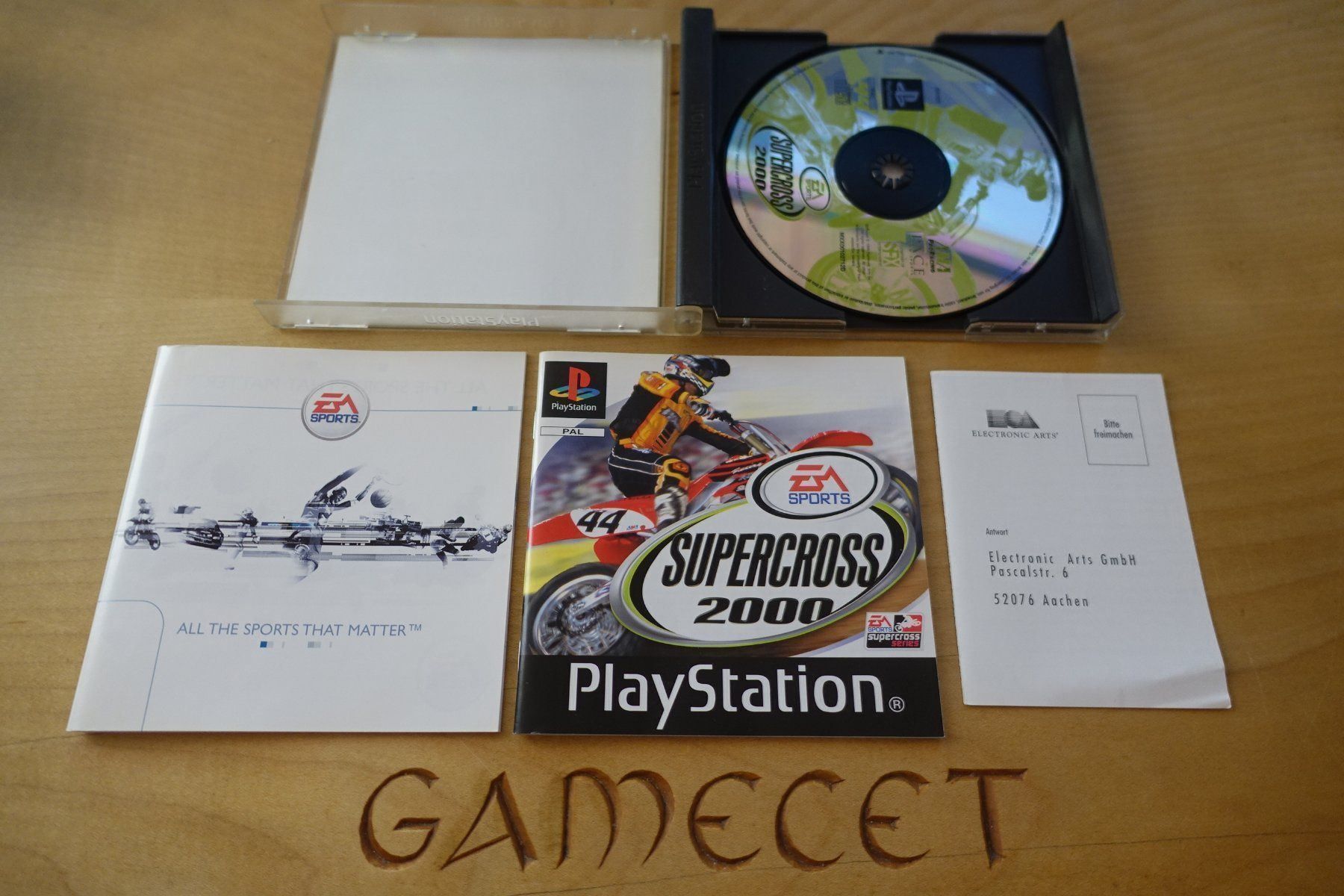 Sony Spiele: EA Supercross 2000 – Gebraucht aus Steinach von Gamecet 3