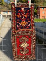 Nasr Abad um 1900 auf Wolle 85x40 opened Chanteh rug sauber