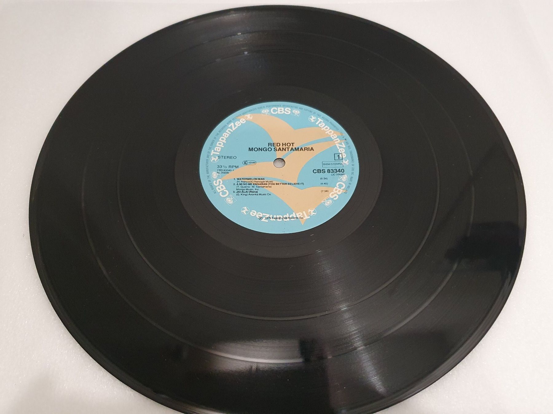 Dischi in vinile: Mongo Santamaria - Red Hot – Usato da Uster venduto da Vinyl-Leidenschaft 4