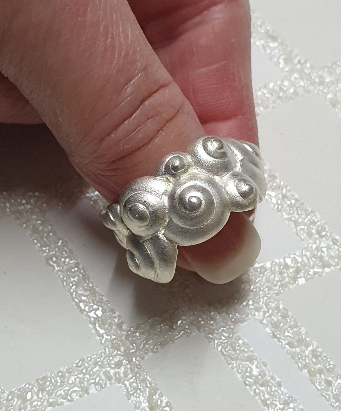 Anelli: Neu: breiter Ring Gr. 57 / 925 Silber – Nuovo (secondo la descrizione) da Muri AG venduto da Edlerweiss