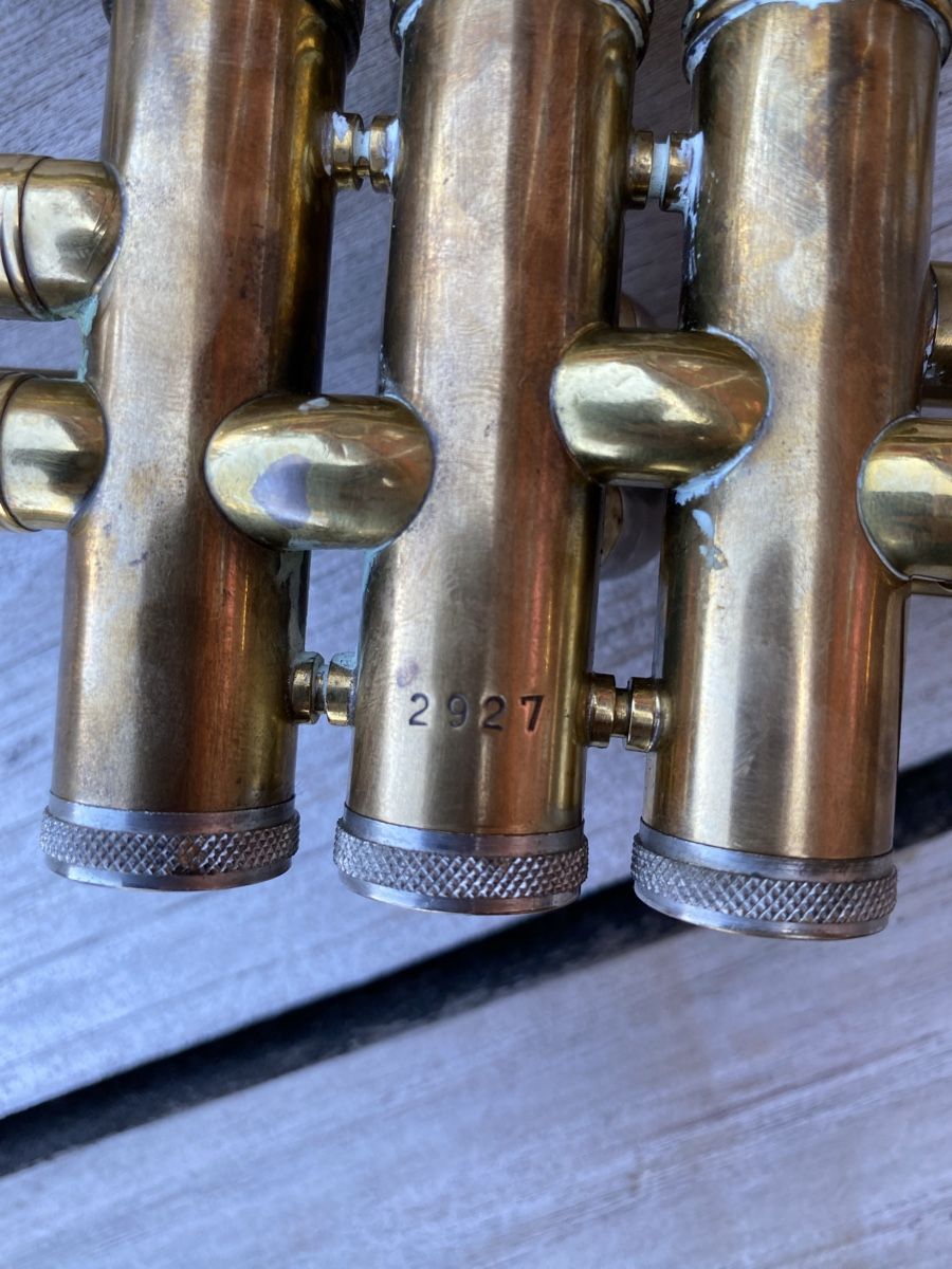 Selmer Musikinstrumente: Taschentrompete Selmer, mit Koffer – Gebraucht aus Glattbrugg von Pischte.Brockenhaus 6